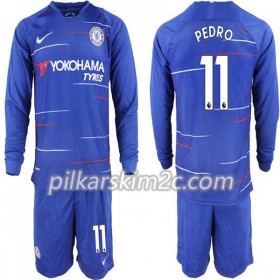 Koszulka Chelsea Pedro 11 Dziecięca Główna 2018-2019 - Koszulki Piłkarskie(L/S)